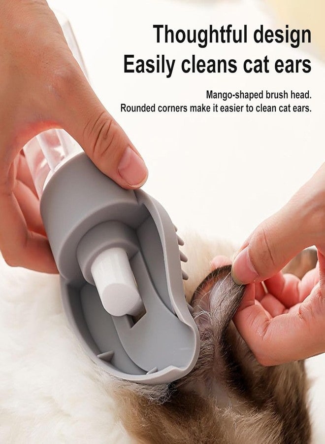 Abhaymart Dog Shower Brush, Pet Bathing Tool with Soap Dispenser, Puppy Hair Cleaning Comb, for Dematting Shower Grooming Bathing Shedding Bathroom Dogs Cats - Image 3